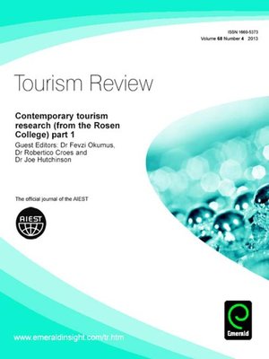 cover image of Tourism Review, Volume 68, Issue 4
